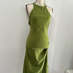 ZLHD Zara Long Halter Dress